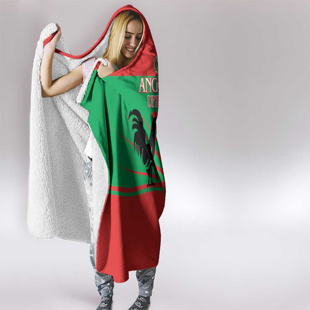 UNITA Angola Hooded Blanket Party Flag Style