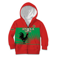 Personalised UNITA Angola Kid Hoodie Party Flag Style