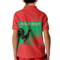 Personalised UNITA Angola Kid Polo Shirt Party Flag Style