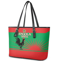 UNITA Angola Leather Tote Bag Party Flag Style