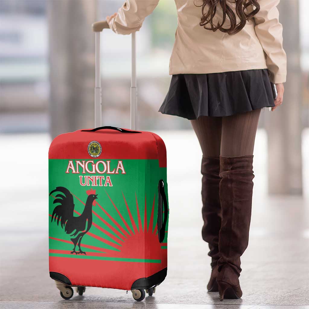 UNITA Angola Luggage Cover Party Flag Style