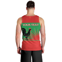 Personalised UNITA Angola Men Tank Top Party Flag Style