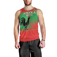 Personalised UNITA Angola Men Tank Top Party Flag Style