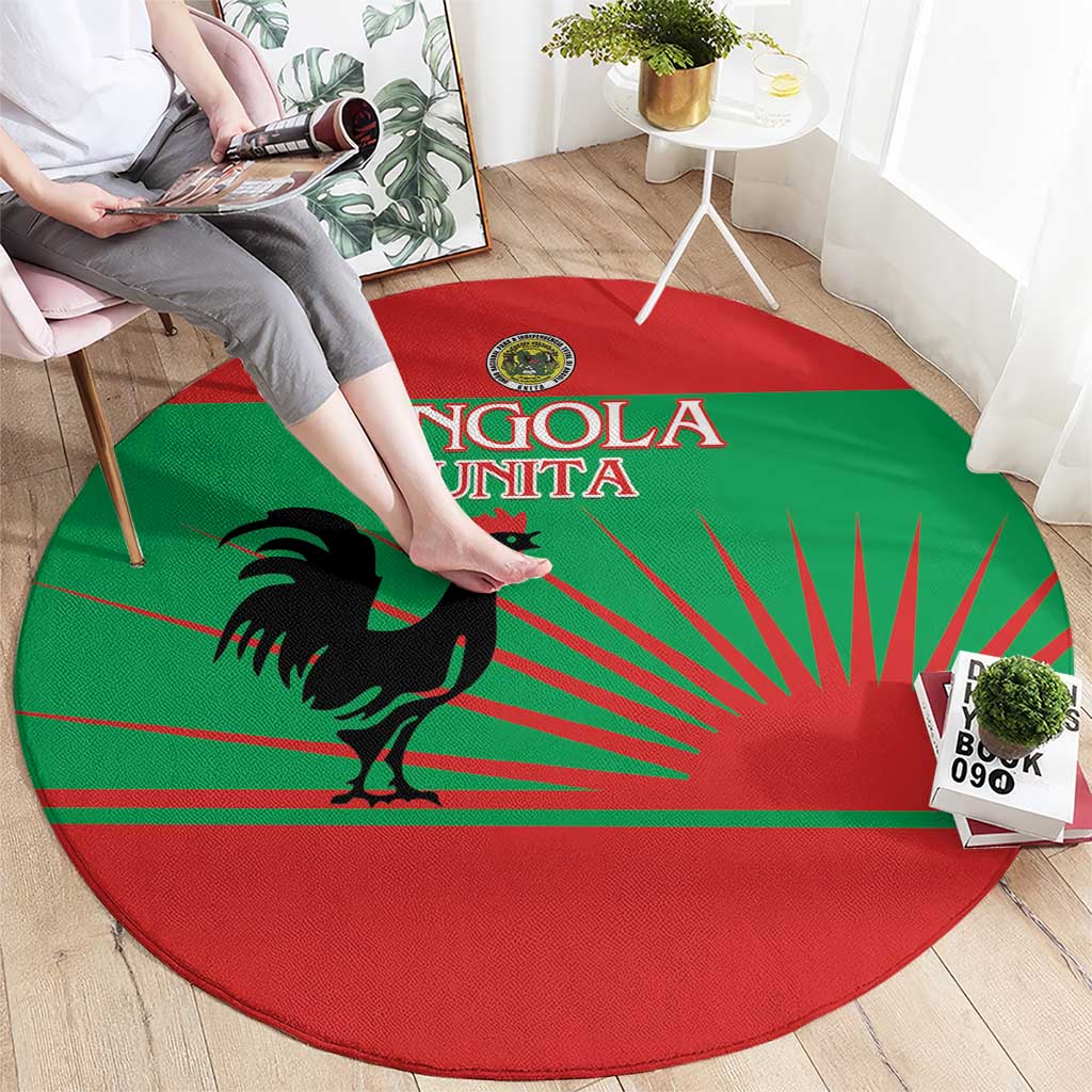 UNITA Angola Round Carpet Party Flag Style