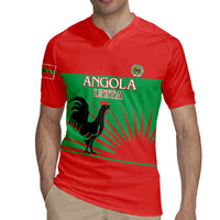 Personalised UNITA Angola Rugby Jersey Party Flag Style