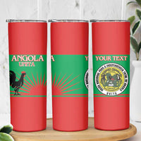 Personalised UNITA Angola Skinny Tumbler Party Flag Style