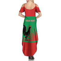 Personalised UNITA Angola Summer Maxi Dress Party Flag Style