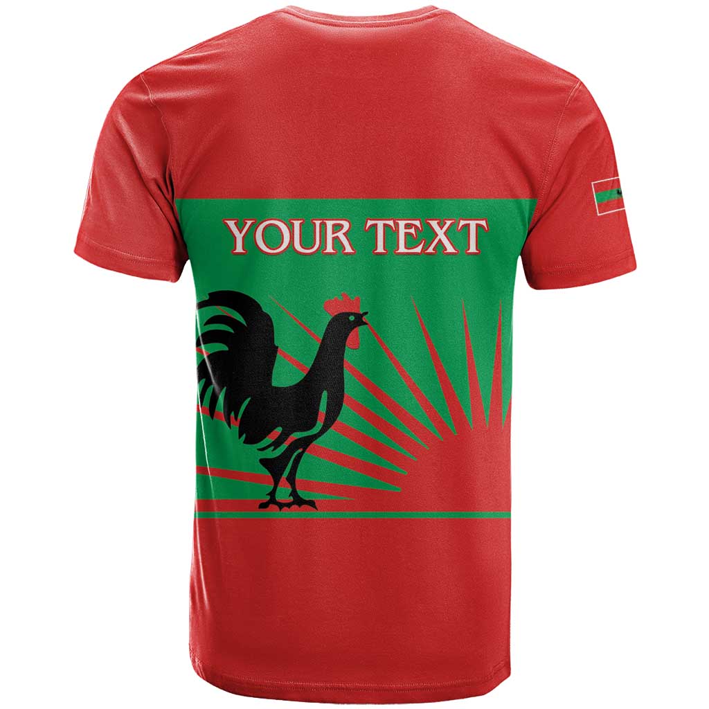 Personalised UNITA Angola T Shirt Party Flag Style