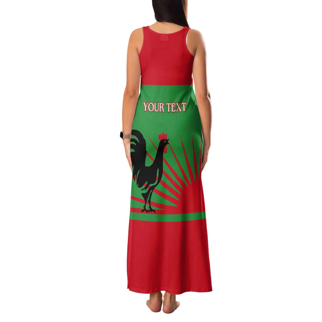 Personalised UNITA Angola Tank Maxi Dress Party Flag Style