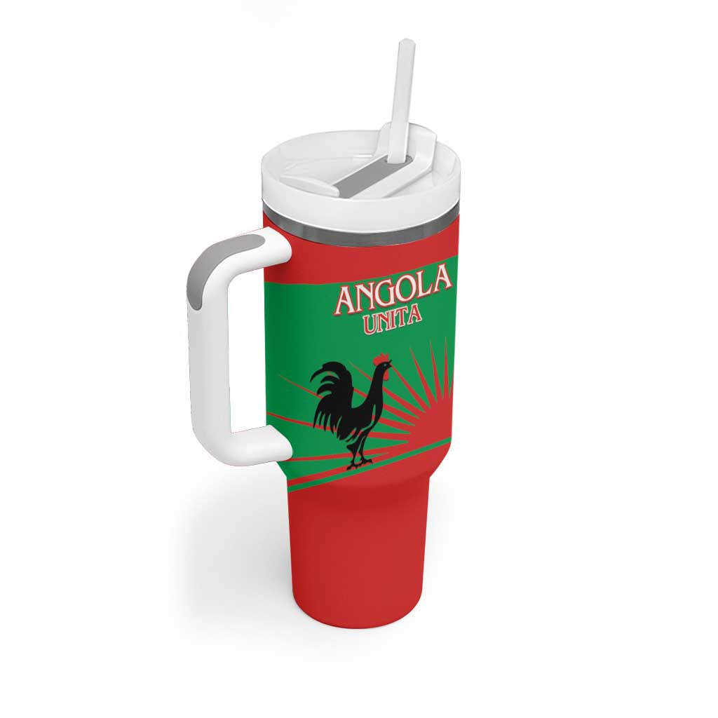 Personalised UNITA Angola Tumbler With Handle Party Flag Style
