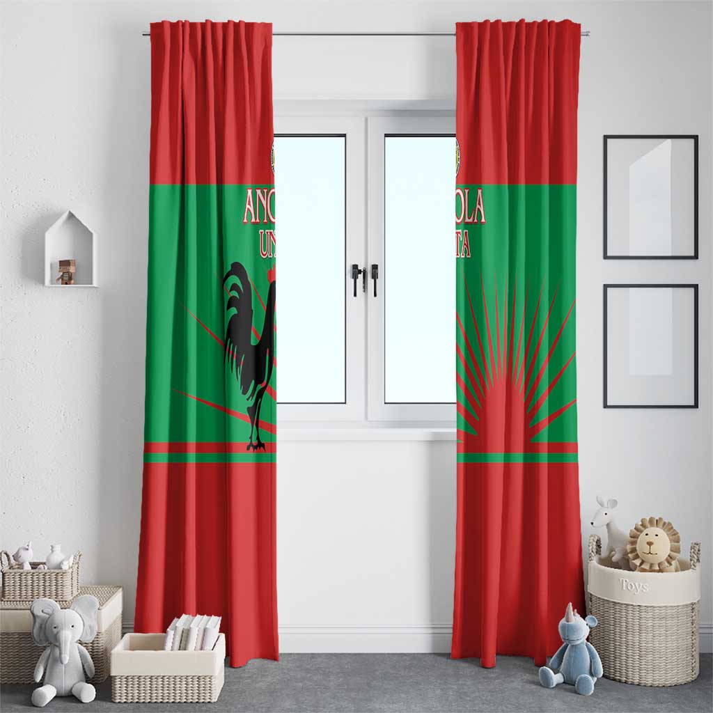 UNITA Angola Window Curtain Party Flag Style