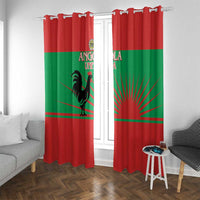 UNITA Angola Window Curtain Party Flag Style