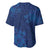 Hibiscus Mix ShweShwe African Pattern Baseball Jersey - Wonder Print Shop