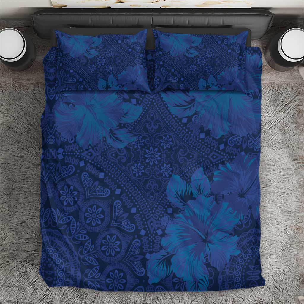 Hibiscus Mix ShweShwe African Pattern Bedding Set - Wonder Print Shop