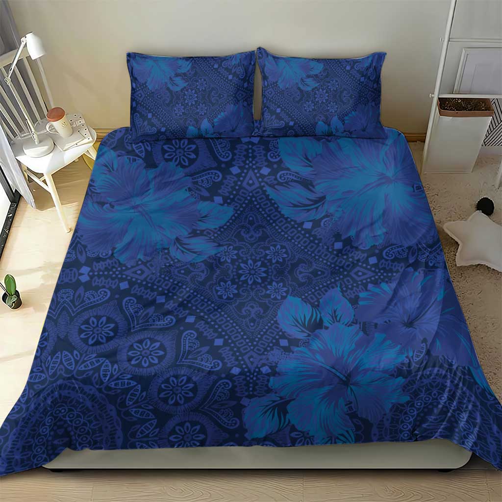 Hibiscus Mix ShweShwe African Pattern Bedding Set - Wonder Print Shop