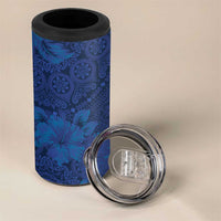 Hibiscus Mix ShweShwe African Pattern 4 in 1 Can Cooler Tumbler - Wonder Print Shop