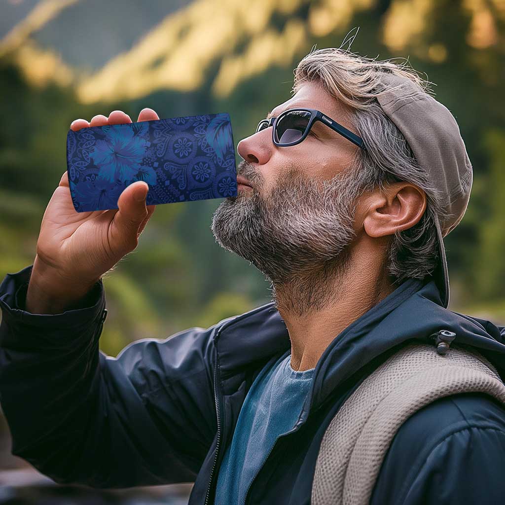 Hibiscus Mix ShweShwe African Pattern 4 in 1 Can Cooler Tumbler - Wonder Print Shop