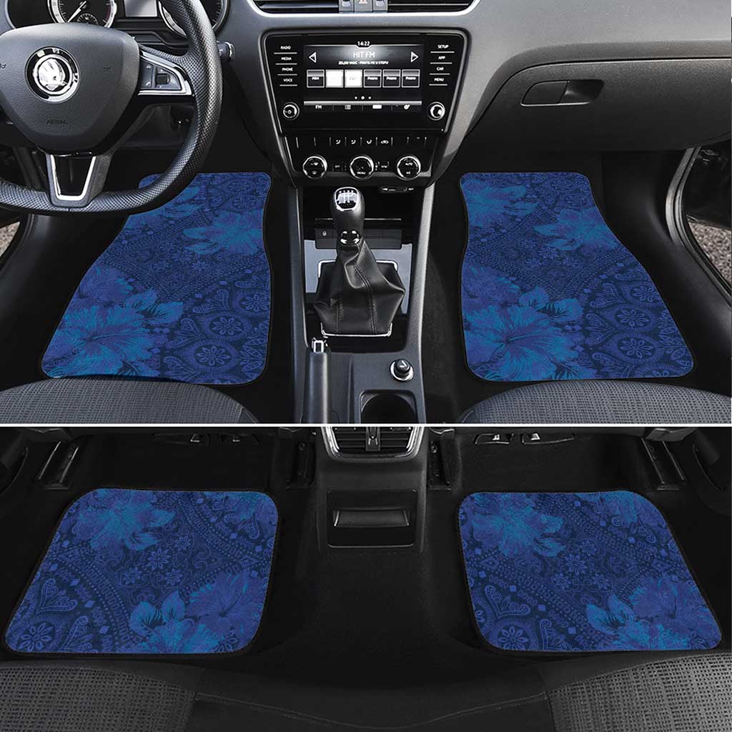 Hibiscus Mix ShweShwe African Pattern Car Mats - Wonder Print Shop