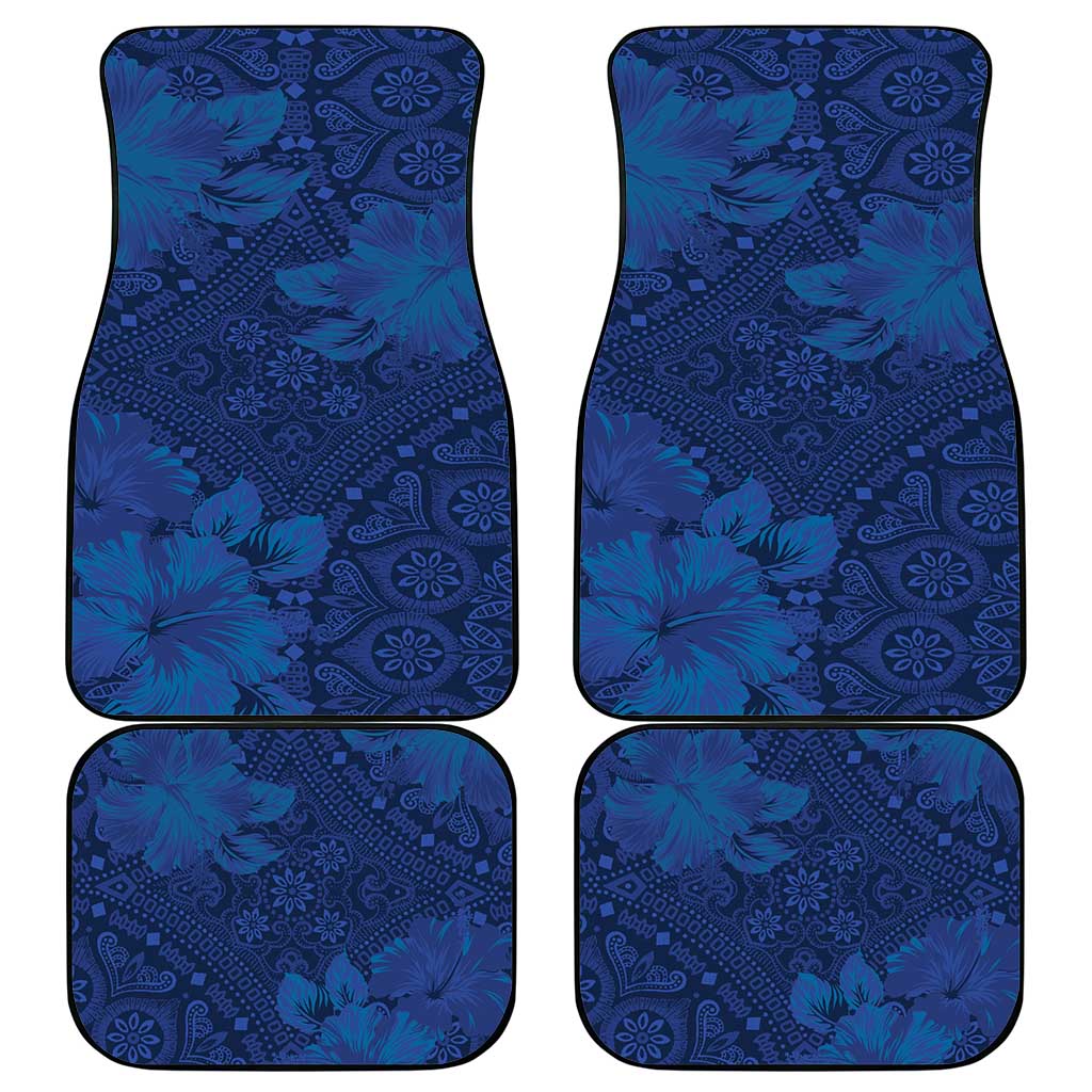 Hibiscus Mix ShweShwe African Pattern Car Mats - Wonder Print Shop