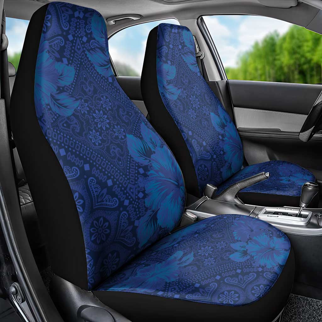 Hibiscus Mix ShweShwe African Pattern Car Seat Cover - Wonder Print Shop