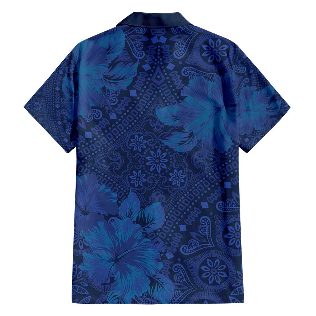 Hibiscus Mix ShweShwe African Pattern Hawaiian Shirt - Wonder Print Shop