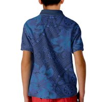 Hibiscus Mix ShweShwe African Pattern Kid Polo Shirt - Wonder Print Shop