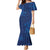 Hibiscus Mix ShweShwe African Pattern Mermaid Dress - Wonder Print Shop