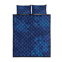 Hibiscus Mix ShweShwe African Pattern Quilt Bed Set - Wonder Print Shop