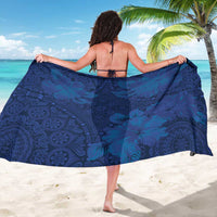 Hibiscus Mix ShweShwe African Pattern Sarong - Wonder Print Shop