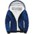 Hibiscus Mix ShweShwe African Pattern Sherpa Hoodie - Wonder Print Shop