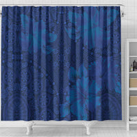 Hibiscus Mix ShweShwe African Pattern Shower Curtain - Wonder Print Shop