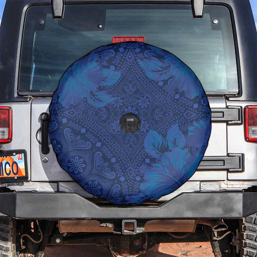 Hibiscus Mix ShweShwe African Pattern Spare Tire Cover - Wonder Print Shop