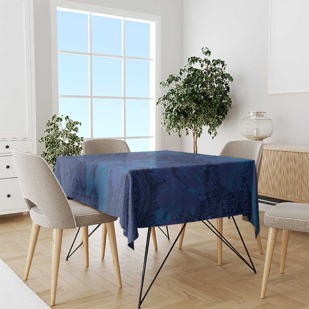 Hibiscus Mix ShweShwe African Pattern Tablecloth - Wonder Print Shop