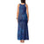 Hibiscus Mix ShweShwe African Pattern Tank Maxi Dress - Wonder Print Shop