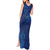 Hibiscus Mix ShweShwe African Pattern Tank Maxi Dress - Wonder Print Shop