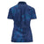 Hibiscus Mix ShweShwe African Pattern Women Polo Shirt - Wonder Print Shop