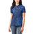 Hibiscus Mix ShweShwe African Pattern Women Polo Shirt - Wonder Print Shop