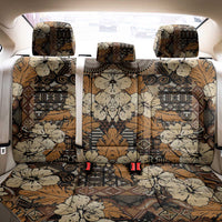 Hibiscus Mix African Pattern Back Car Seat Cover - Wonder Print Shop