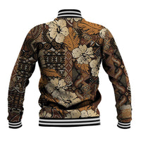 Hibiscus Mix African Pattern Baseball Jacket - Wonder Print Shop