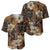 Hibiscus Mix African Pattern Baseball Jersey - Wonder Print Shop