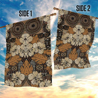 Hibiscus Mix African Pattern Garden Flag - Wonder Print Shop