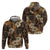 Hibiscus Mix African Pattern Hoodie - Wonder Print Shop