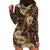 Hibiscus Mix African Pattern Hoodie Dress - Wonder Print Shop