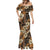Hibiscus Mix African Pattern Mermaid Dress - Wonder Print Shop
