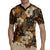 Hibiscus Mix African Pattern Rugby Jersey - Wonder Print Shop