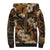 Hibiscus Mix African Pattern Sherpa Hoodie - Wonder Print Shop