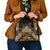 Hibiscus Mix African Pattern Shoulder Handbag - Wonder Print Shop