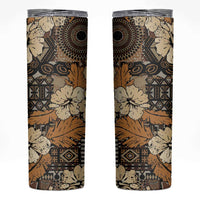 Hibiscus Mix African Pattern Skinny Tumbler - Wonder Print Shop