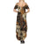 Hibiscus Mix African Pattern Summer Maxi Dress - Wonder Print Shop