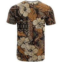 Hibiscus Mix African Pattern T Shirt - Wonder Print Shop